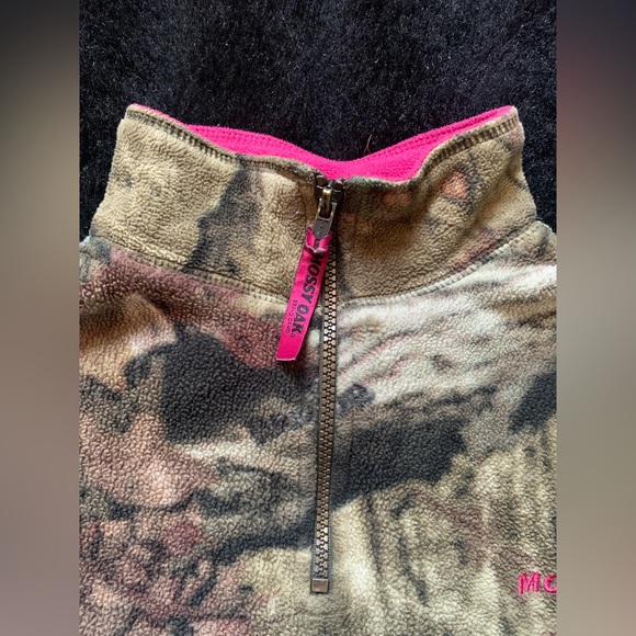 Break-Up Infinity Mossy Oak Juniors Cami Jacket 1/2 Zip Sz XL(16-18) PreOwned - Picture 9 of 11